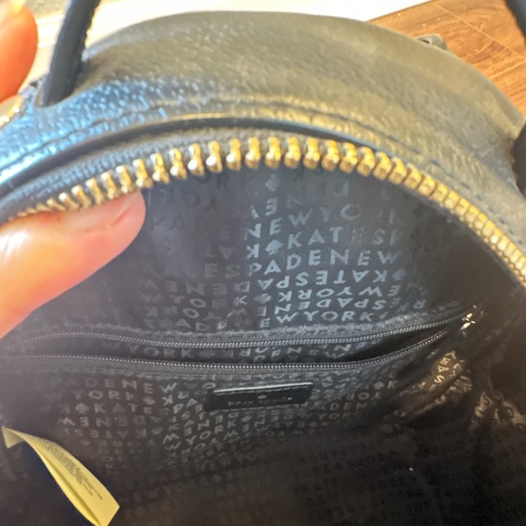 Kate Spade Medium Black Backpack - Picture 4 of 4